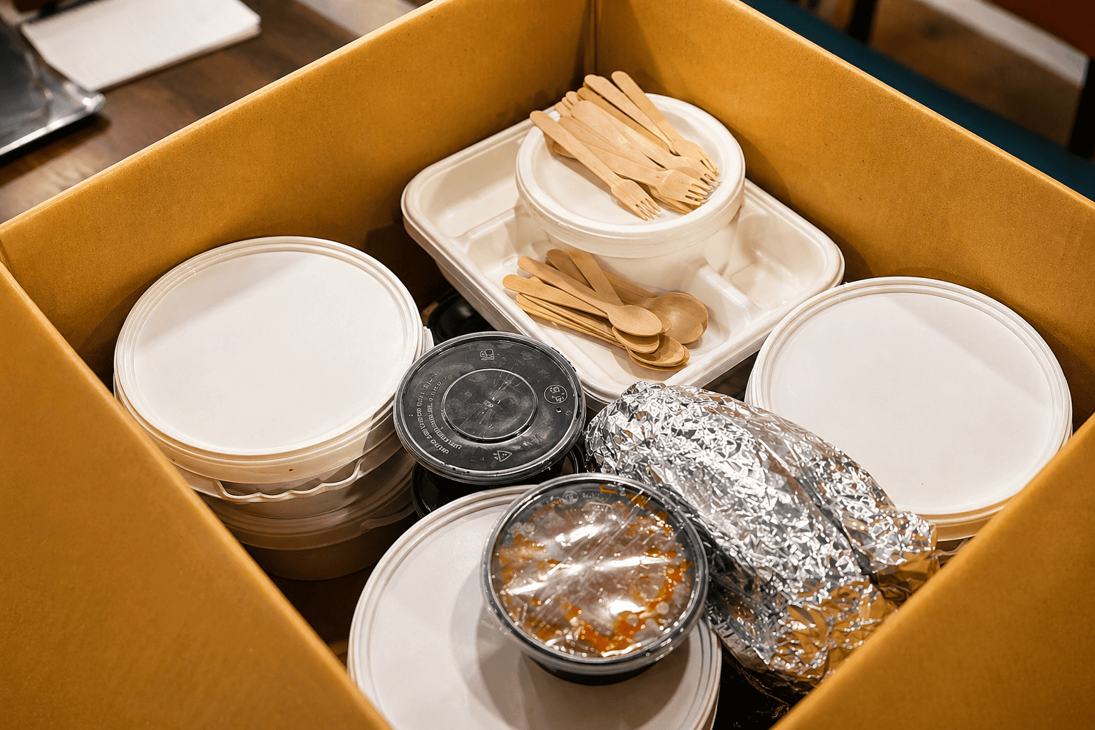 Complete Buffet Setup Packaging